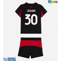 AC Milan Ardon Jashari #30 Domaci Dres za djecu 2025-26 Kratak Rukav (+ Kratke hlače)